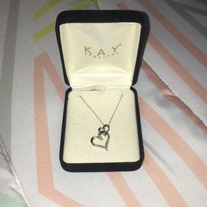 Kay Jewelers - Double Heart Necklace 💞